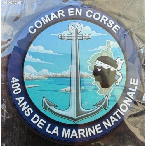 Patch 400 Ans De La Marine Nationale De Corse - Base D’Aspretto