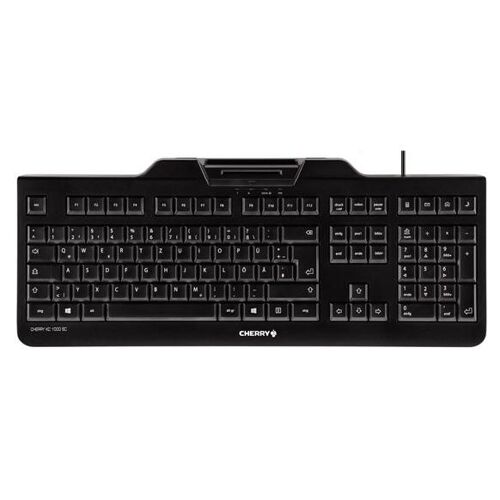 CHERRY KC 1000 SC clavier USB QWERTZ Suisse Noir