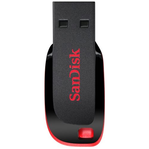SanDisk Cruzer Blade lecteur USB flash 128 Go USB Type-A 2.0 Noir et Rouge