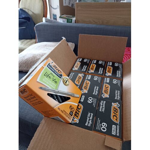 Lot De Bic Xtra Life Neuf Lot De 9 Boîtes De 60