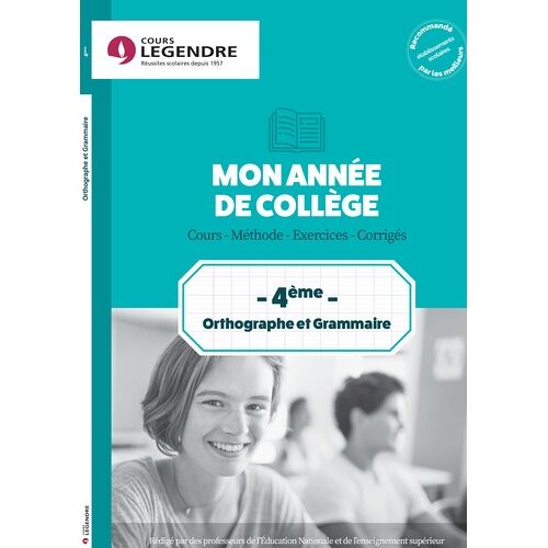 Orthographe Et Grammaire 4e
