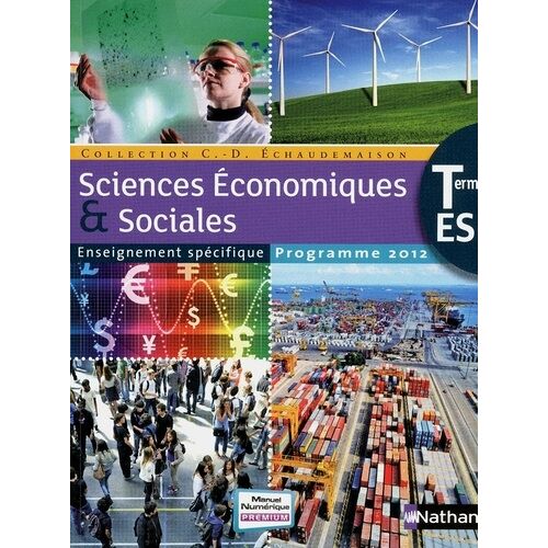 Sciences Economiques Et Sociales Tle Es - Programme 2012, Petit Format