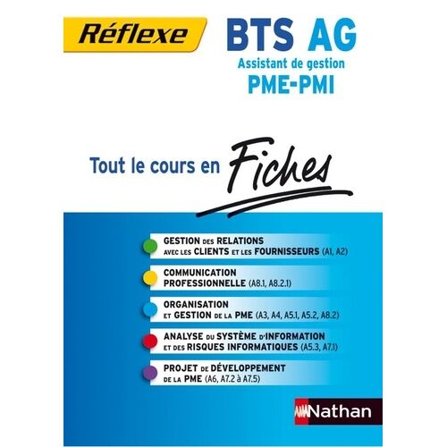 Tout Le Cours En Fiches Bts Ag Pme-Pmi