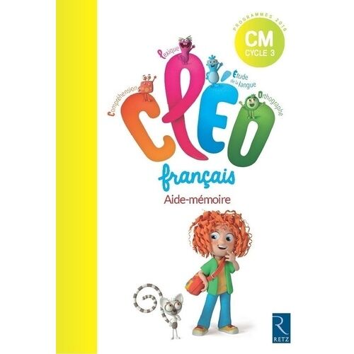 Français Cm Cycle 3 Cleo - Pack De 6 Aide-Mémoire