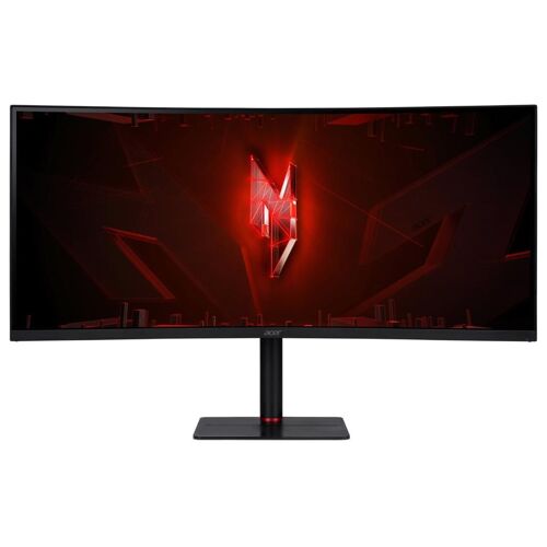 Acer Nitro XV345CUR X0bmiipphx - XV5 Series - écran LCD - incurvé - 34" - 3440 x 1440 UWQHD - 250 cd/m² - HDR10 - 0.5 ms - HDMI, DisplayPort - haut-parleurs - noir