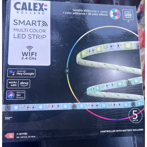 Calex Smart Led Strip 5 M Rgb + Cct (2700-6500 K)