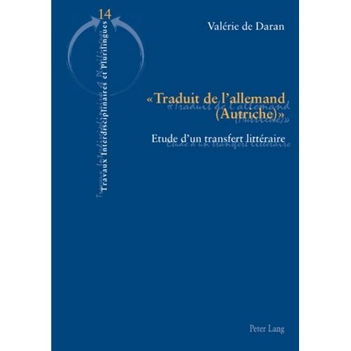 Traduit De L'allemand (Autriche)