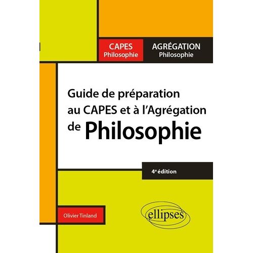 Guide De Préparation Au Capes Et À L'agrégation De Philosophie
