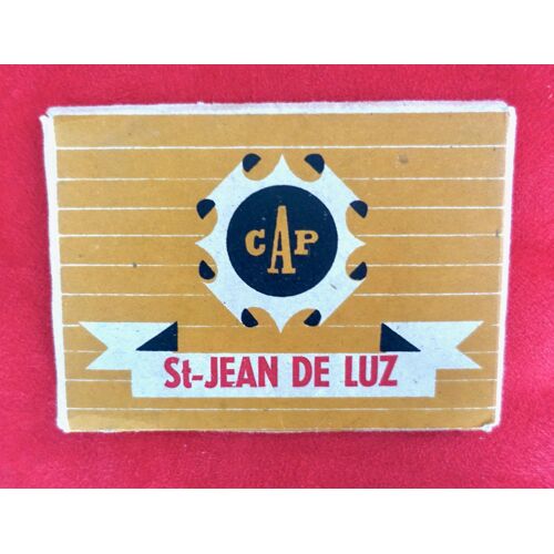 Saint Jean De Luz. 12 Photographies 9,3 Cm X 6 Cm En Carnet. Train De La Rhune, Plage.