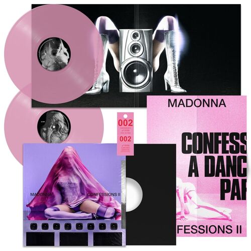Madonna "Confessions Ii" - Double Pink Vinyl Edition Limitée (Neuf Scelle)