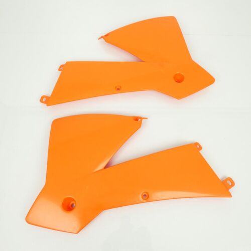 Écope Radiateur Origine Pour Moto Ktm 125 Exc 2003 5030805000004 / Orange Neuf