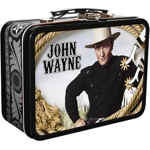 John Wayne Dvds In Collectable Tin With Handle