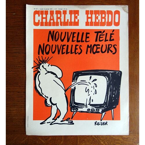 Charly Hebdo N°217 Reiser Affiche 1975