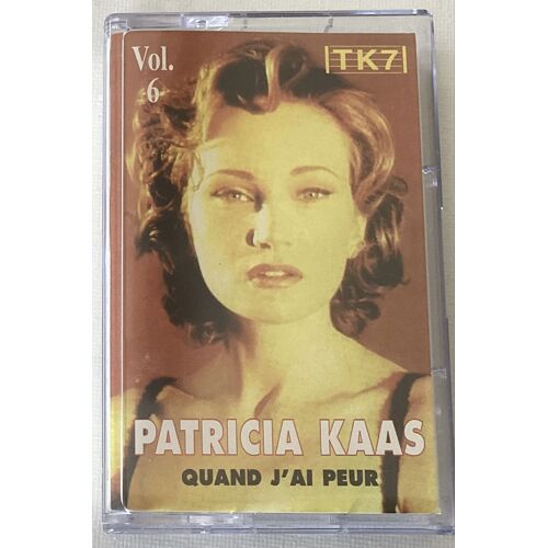 Patricia Kaas - Quand J’Ai Peur - Tape - Tunisian Only Press