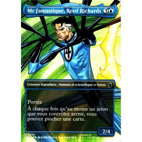Mr Fantastique Reed Richards - Magic - Marvel Super Heroes - Vf - U - 320 - Visuel Alternatif