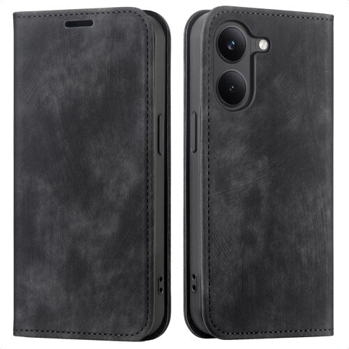 imoshion Étui de téléphone portefeuille Slim Xiaomi Poco X8 Pro Noir