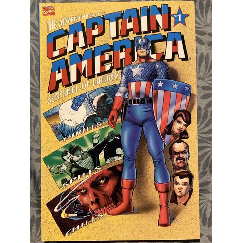 The Adventures Of Captain America Sentinel Of Liberty Book 1/4