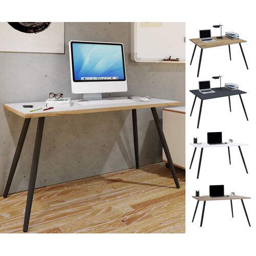 VCM petit bureau ordinateur, bureau simple, bureau petit espace, burau, bureau teletravail, table pc, table ordinateur, table de travail, plan de travail bureau, bureau table