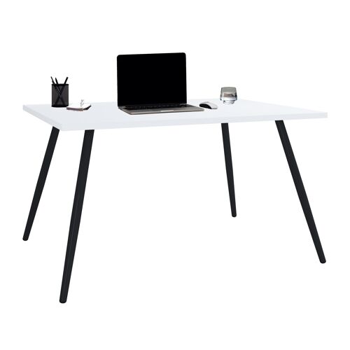 VCM petit bureau ordinateur, bureau simple, bureau petit espace, burau, bureau teletravail, table pc, table ordinateur, table de travail, plan de travail bureau, bureau table