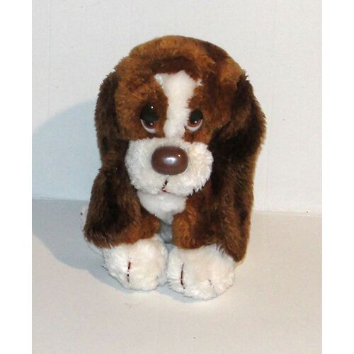 peluche chien baxter doudou basset chiot bashful vintage russ berrie