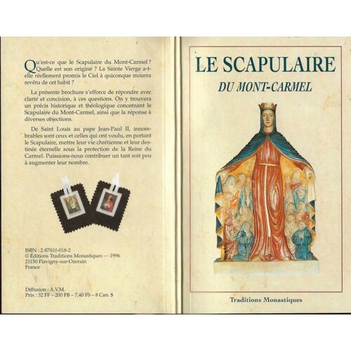 Le Scapulaire Du Mont-Carmel