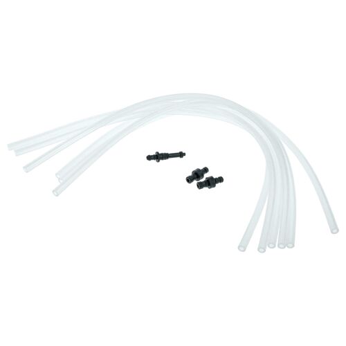 vhbw 6x Tuyau à lait compatible avec Jura E60, A5-A7-A9, E85, ENA 3, E80, E8 machine à café - 3x raccord, 6x tuyau à lait