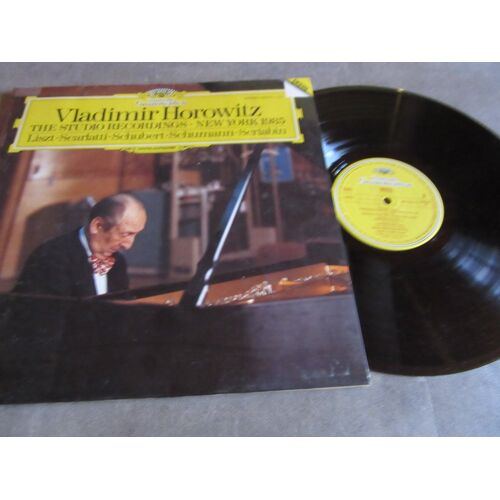 Vinyle 33 Tours Vladimir Horowitz Studio Recordings New York 1985 List Scarlatti Schubert Schumann Scriabin Ref Digital Recordin Grammophon 419 217 Germany