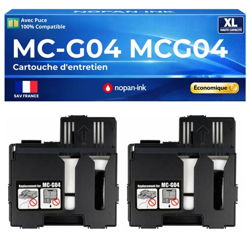 MC-G04 5813C001 Cartouche maintenance compatible Canon GX1040 GX2040 Pack 2