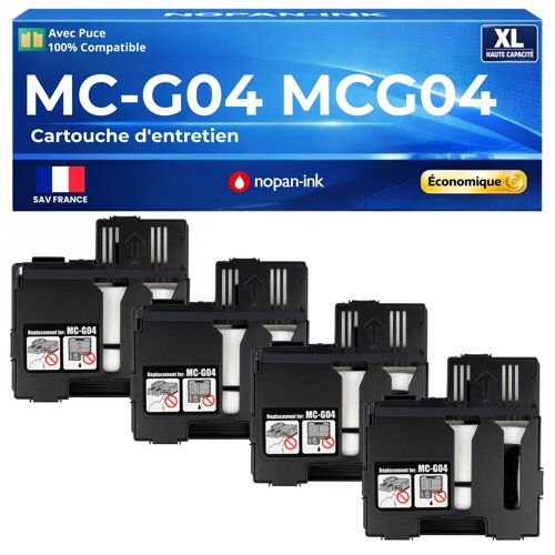 MC-G04 5813C001 Cartouche maintenance compatible Canon GX1040 GX2040 Pack 4