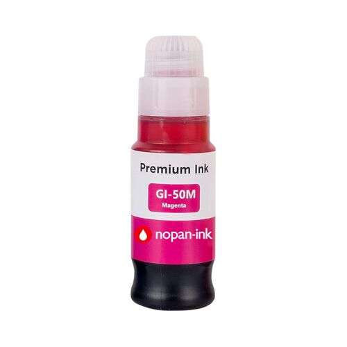 Recharge d'encre GI-50 GI-51 GI-40 GI-41 compatible pour Canon Magenta 70 ml 3404C001 4547C001 3401C001 4544C001