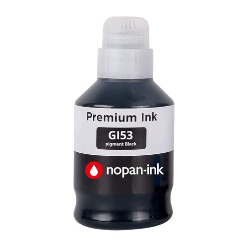 Recharge encre GI-53BK compatible pour Canon PIXMA G550 G650 Noir Haute capacité 3800 pages