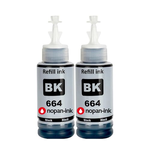 compatible pour Epson 6641 C13T66414A T6641 Noir Pack 2 4000 pages