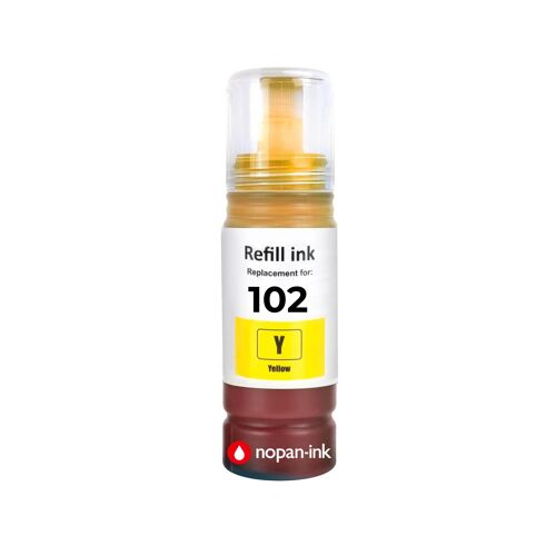 compatible pour Epson 102 C13T03R440 Jaune 70 ml 6500 pages