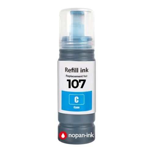 compatible pour Epson C13T09B240 107 cyan haute capacité 3600 pages 70 ml