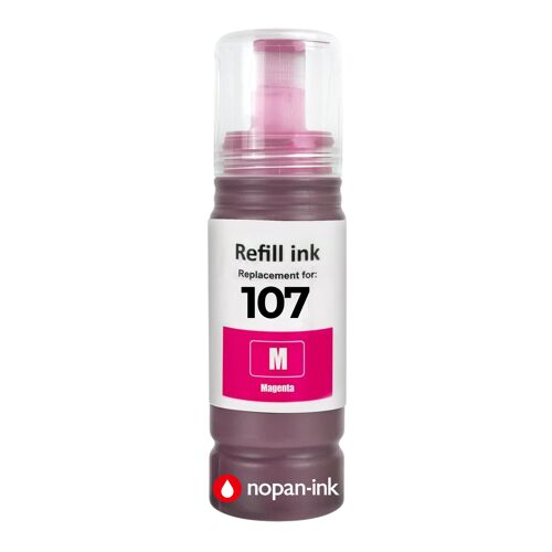 compatible pour Epson C13T09B340 107 magenta haute capacité 3600 pages 70 ml