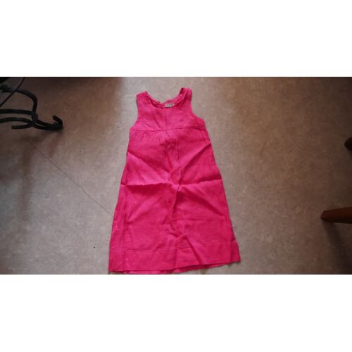 Robe Cfk En Lin 6 Ans Fuchsia Comme Neuve