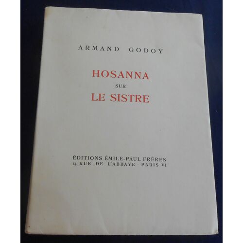 Hosanna Sur Le Sistre