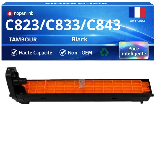 Tambour 46438004 compatible pour OKI Noir 30000 pages Pack 1