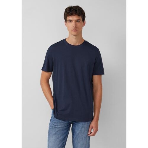 S.Oliver 03.899.32.6947.5978.L Chemise Et Haut Tee-Shirt Manche Courte Coton - L