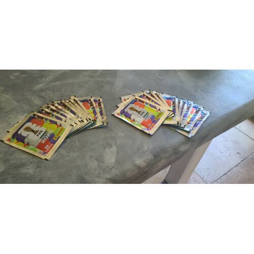 Lot De 20 Pochettes De 7 Stickers Chacune ..World Cup 2026..