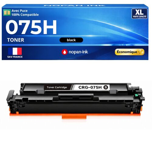 075H CRG075H 6369C002 W2190X toner compatible pour Canon i-SENSYS LBP 646Cdw LBP 647Cdw MF 664Cdw Noir 3200 pages