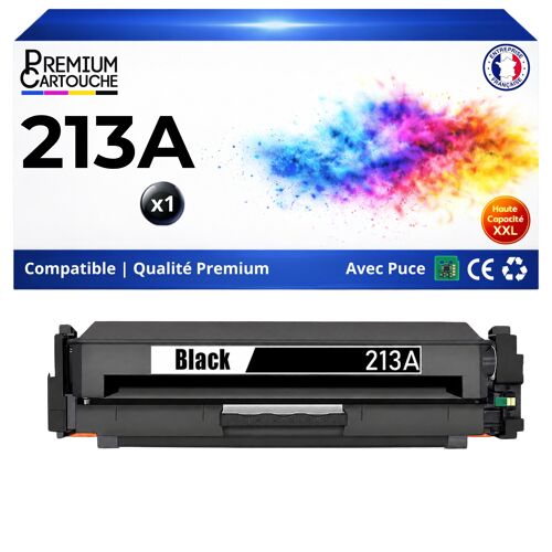W2130A HT213A Toner Noir compatible pour HP Color LaserJet Enterprise 5700dn 6700dn 6701dn MFP 5800dn MFP 6800dn avec puce 3500p