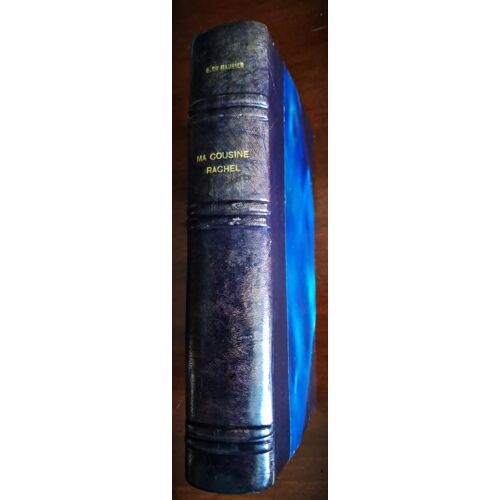 Ma Cousine Rachel De Daphné Du Maurier Edition Albin Michel De 1952 Traduite De L'Anglais Par Denise Van Moppès. Reliure Cuir