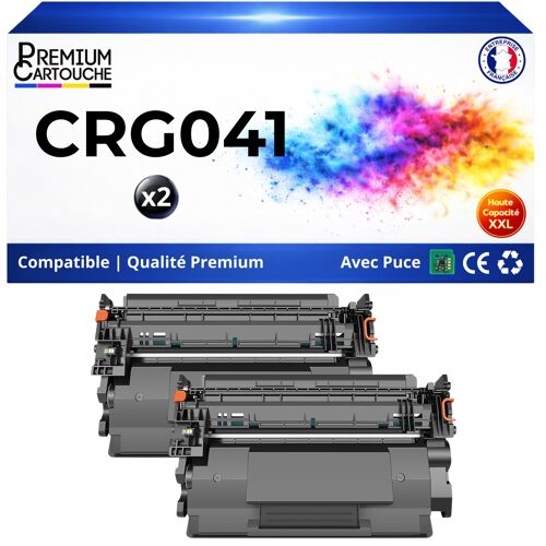 041 CRG041 CRG-041 0452C002 toner compatible pour Canon LBP 312x MF 522X MF 525X Noir avec puce 2 x 10000 pages