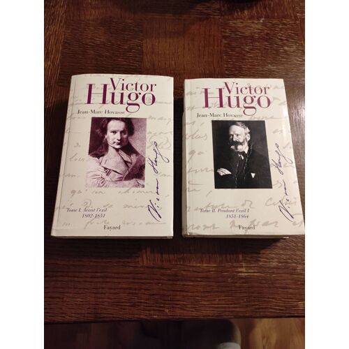 Victor Hugo Jean Marc Hovasse Tomes 1 Et 2