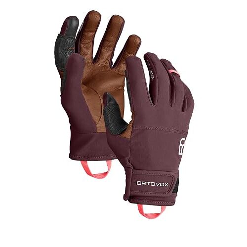 Ortovox - Women's Tour Light Glove - Gants Taille L, Rouge
