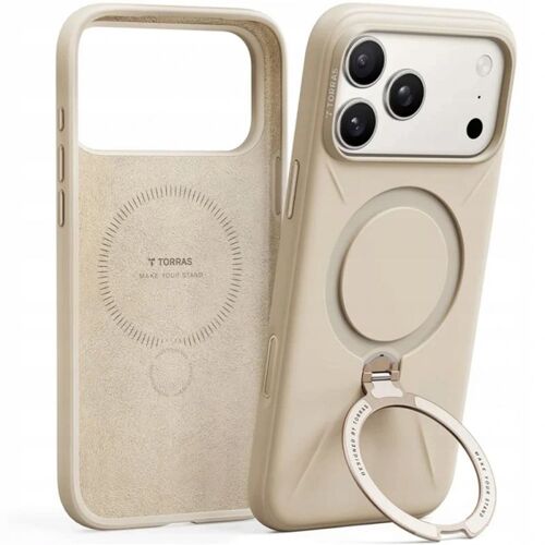 Coque pour iPhone 17 Pro - PC+Silicone, Doré, MagSafe