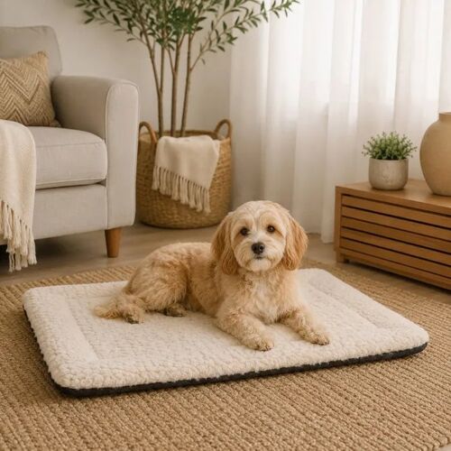 Coussin Rectangle Pour Chien Naya 41 X 70 Cm Beige