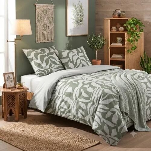 Housse Couette + 2 Taies 220 X 240 Cm Hakol