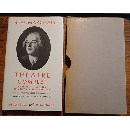 Pleiade - Beaumarchais Theatre Complet 1957 Emboitage